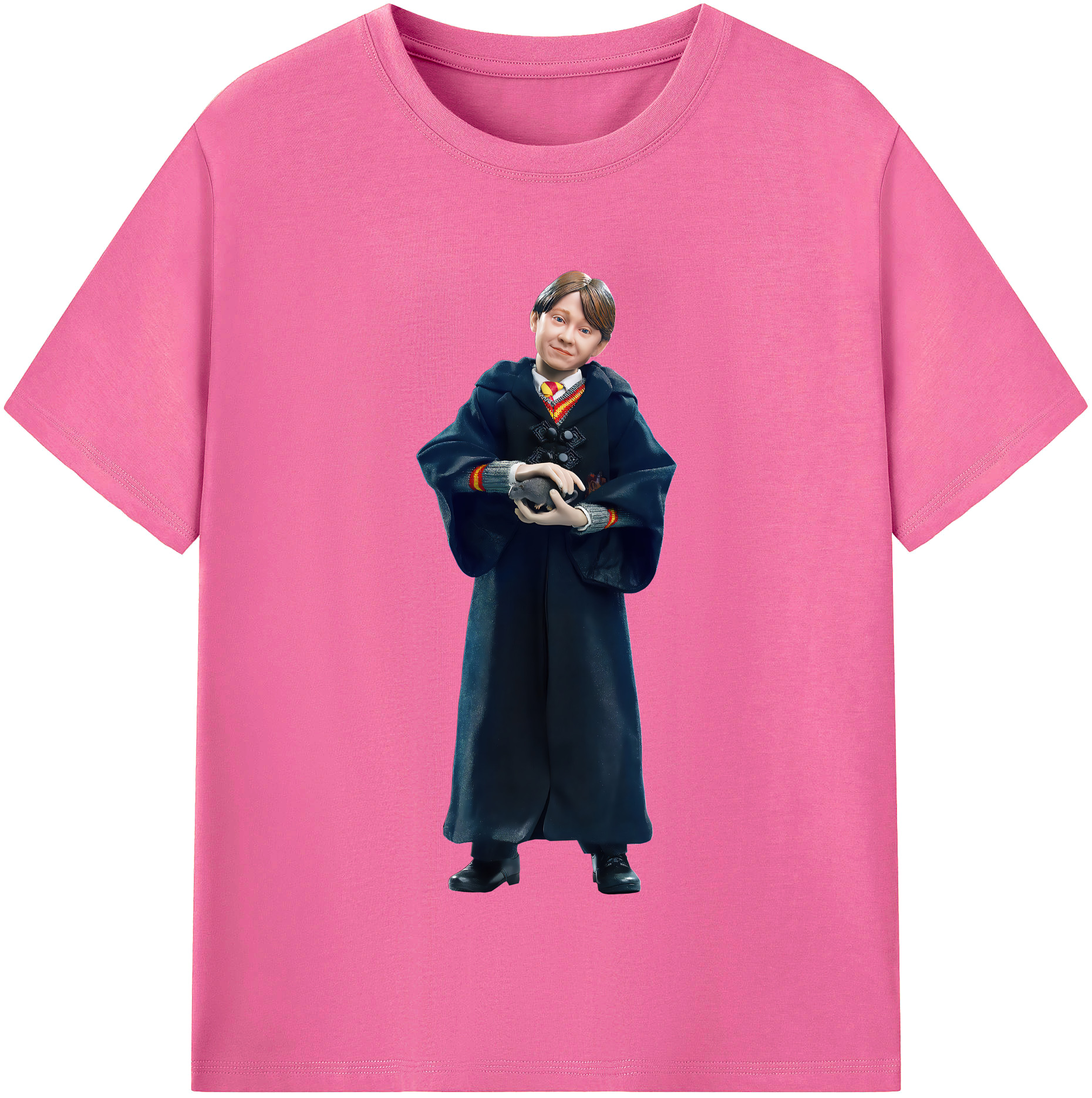 （画像用） Harry Potter ハリー・ポッターシリーズ レディースカジュアルプリントTシャツ（綿100％）